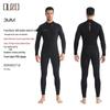 OUZO 3mm Thick Warm Diving Suit for Men and Women - CR Super Elastic Jellyfish Proof for Winter, Snorkeling, Surfing, and Watersports.