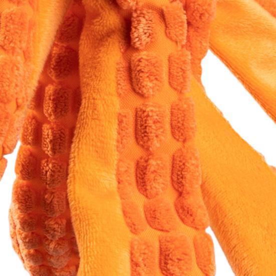 Octopus Dog Toy Cartoon Shape Wear Resistant Teeth Cleaning Funny Plush Octopus Toy Pet Interactive Squeaky Toy