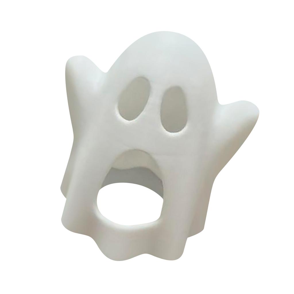 Halloween Ghost Lamp Shade Eco Friendly PLA Material Safe Flame Retardant Design Portable Spooky Decor For Indoor Outdoor Party Storage