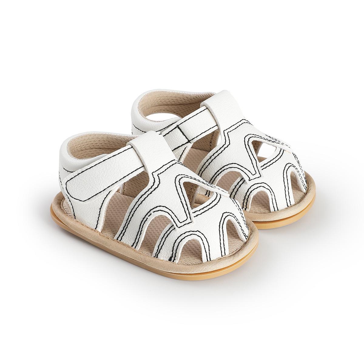 Newborn Boys Soft Sole Closed-Toe Summer Sandals 11cm