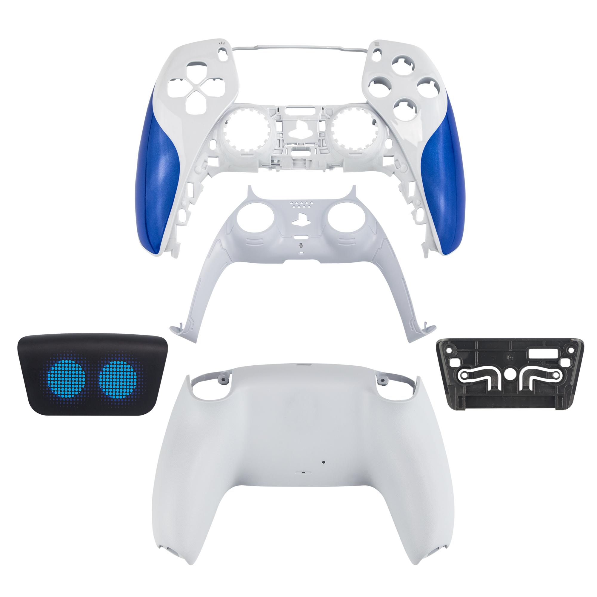 REMANK Pour Coque de Remplacement de Manette Astro PS5 Kits de Coque Avant Arrière BDM 010/020/030/040/050 Pavé Tactile Limité Pour Helldivers 2