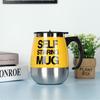 500ML Self Stirring Mug Stainless Steel Mix Coffee Tea Cup with Lid Automatic Electric Lazy Coffee Milk Mixing Auto Stirring Mug