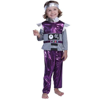 Umelý kostým robota Kids Boys Space Wizard Robot