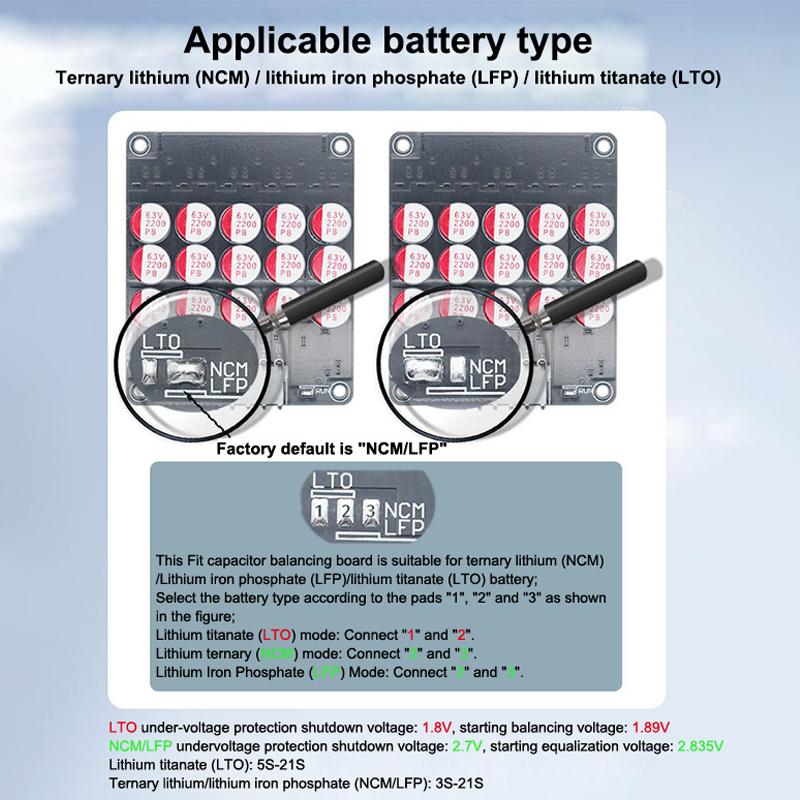 4S 8S 16S 5.5A Active Equalizer Lithium Battery Balancer Energy Transfer Lifepo4 Li-Ion 12V 24V 36V 48V Bms Protection