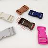 25mm Colored Plastic Buckle for Backpack, Luggage, and Webbing - Unisex Safety Connector