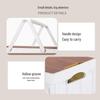 40,000 KM Multi-functional Foldable Storage Box with Wooden Lid