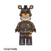 NUEVO Juego FNAF Nights Figura Mini Figuras Bloques de Construcción Esqueleto Juguetes de Terror regalo juguetes para niños molde rey