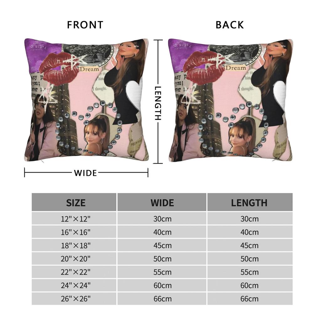 Ayliva Singer Tour 2025 Pillowcase Merchandise Soft Cushion Cover Decor  Pillow Case Cover Sofa Multi-Size