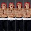 New Baki Yujiro Hanma Movable Anime Figure with Real Clothes