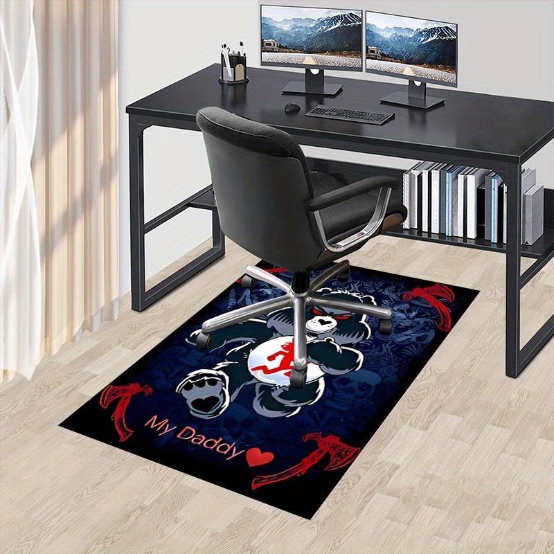 

gangsta care bear Office Carpet Soft Polyester Entrance Carpet Washable Non-slip Machine Washable Indoor Carpet Living Room Bedroom Dining T 60cm by 90cm