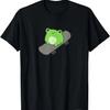 Cute Frog On Skateboard - Kawaii Aesthetic Frog T-Shirt