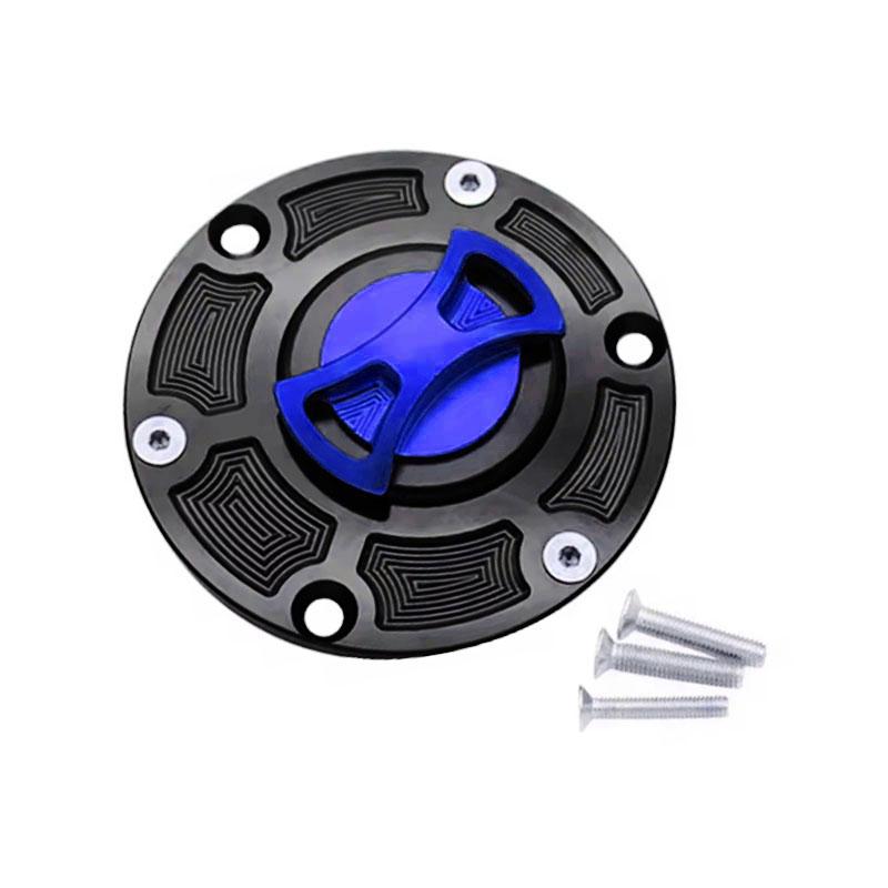 For Kawasaki Ninja 250 300 EX250 EX300 ER250 ER300 Z250 Z300 Keyless Motorcycle Fuel Gas Tank Cap Cover