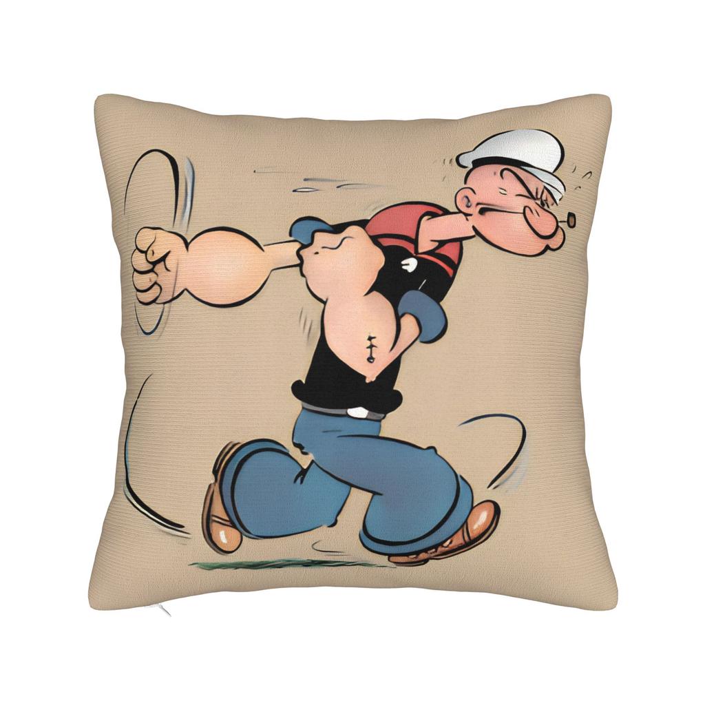 Bluto And Olive Oyl Pillow Case Comfy Pillow Cover For Living Room Chair Novelty Pillowcases