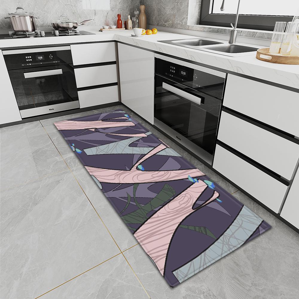 Alfombra de cocina, alfombra para puerta de entrada, dormitorio, pasillo, alfombra para la puerta del baño, alfombra para sala de estar