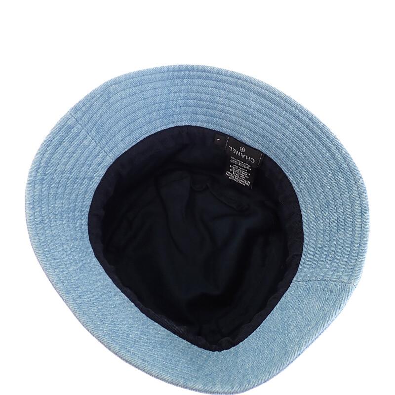 Chanel AA8088 Hat Blue Denim Women