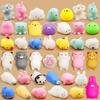 10/20/50PCS Mochi Squishy Toys Mini Kawaii Squishy for Kids Birthday Party Favors Goodie Bag Filler Treasure Toy Classroom Prize