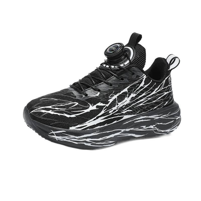 Children's trendy cool sneakers 2025 autumn new boys' mesh breathable lightweight breathable shoes medium and large children's and women's running sh
