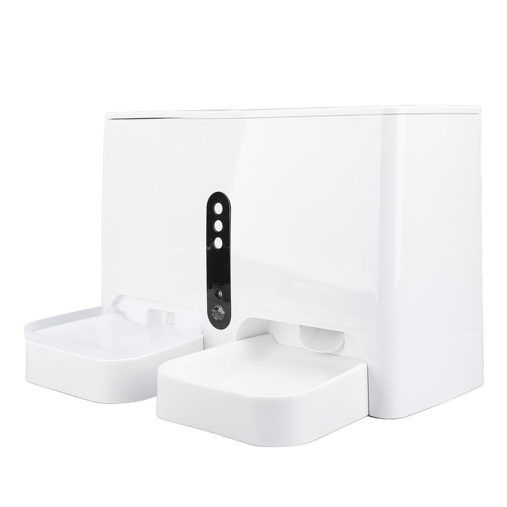 Pet Automatic Feeder with Camera Timed Feeding Video Recording Pet Water Food Dispenser for Cat Dog