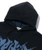 CRITIC Goth Logo Hood Knit Charcoal
