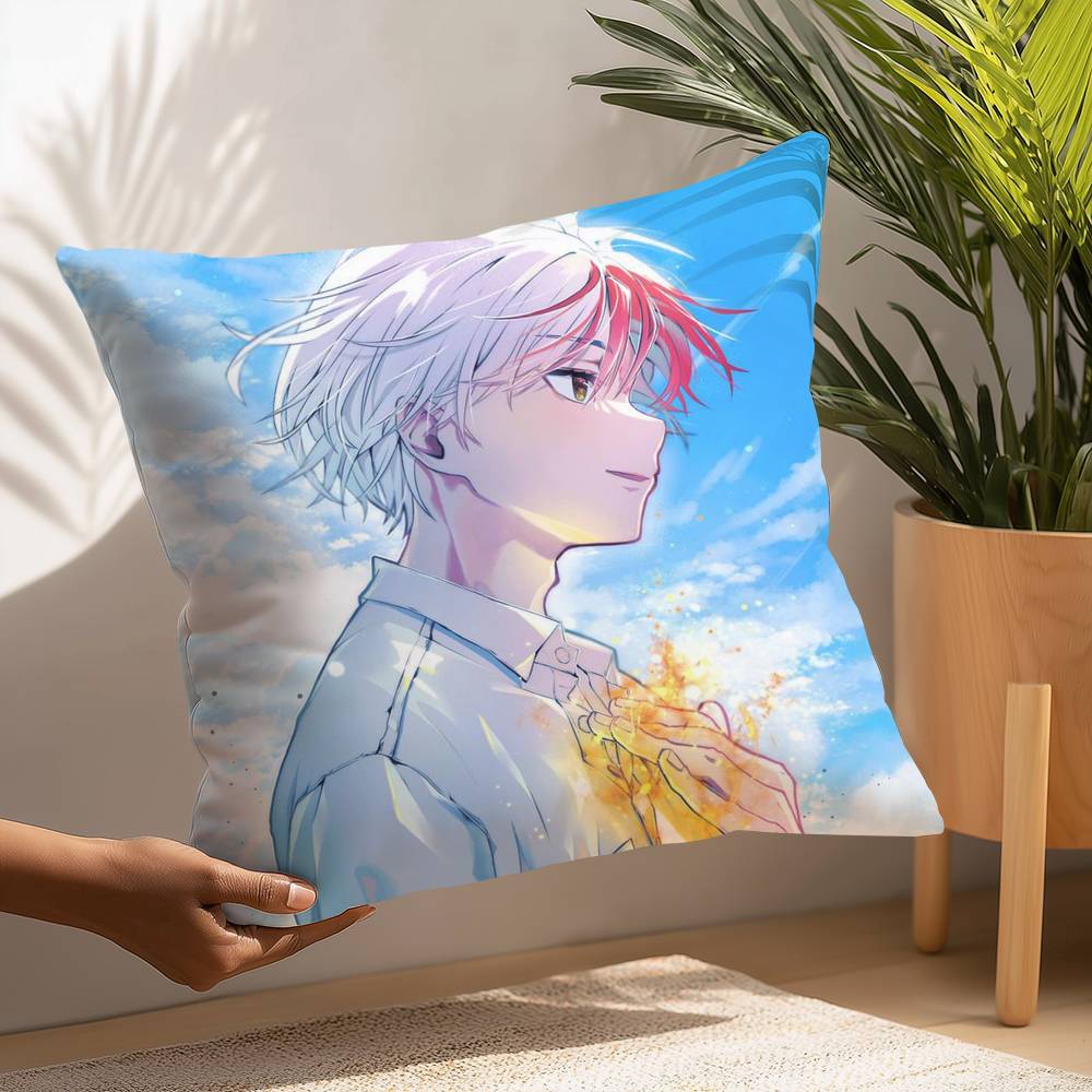 Kawaii Shoto Todoroki Chibi Pillow Case Plush Fabric Soft  Pillowcase Double Sided Print Cushion Cover Household Gifts