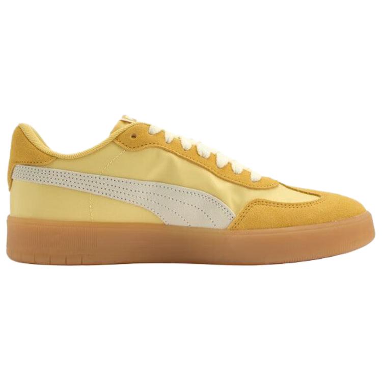 Puma Ascenso Nylon Comfortable Versatile Thin Sole Durable Low-Top Skate Shoes Unisex Sneaker Light-Yellow 404413-05