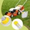 Oil Mixing Bottle Contrast Pot 2 Stroke Engine Measuring and Dispensing Petrol Container Portable