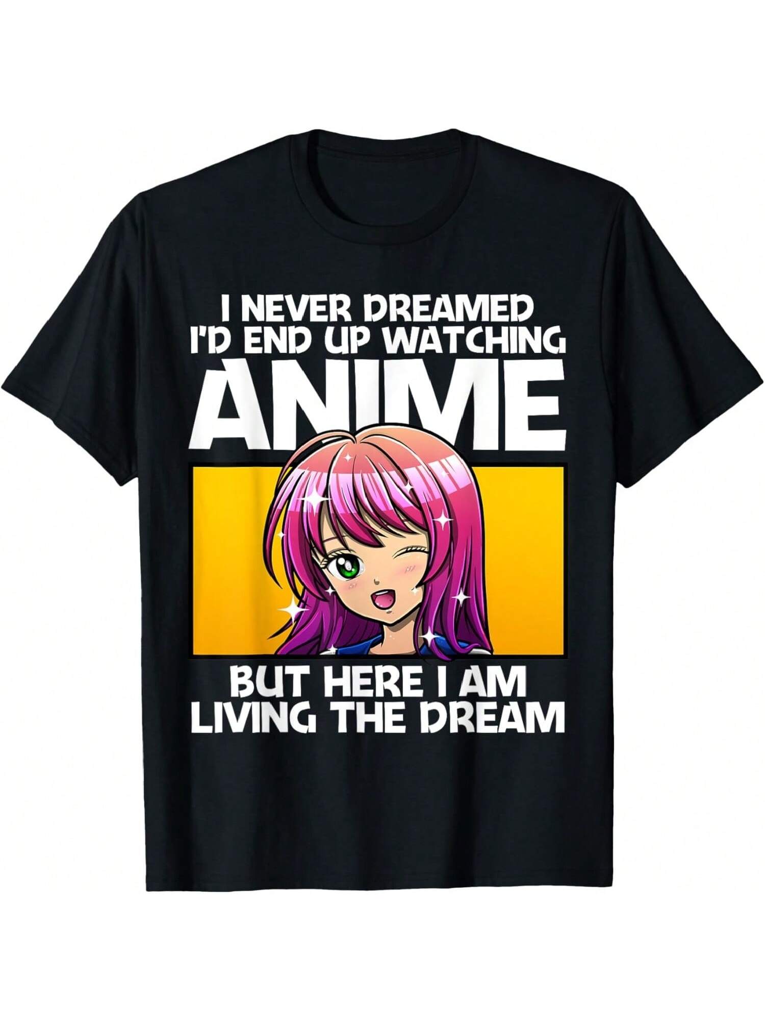 Anime Gift For unisex Wounisex Anime Merch Anime Lovers Teen Girls T-Shirt S разноцветный