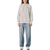 FILA Sweatshirts Unisex Gray Hooded Moderate Regular FS2POE3106X-SGE