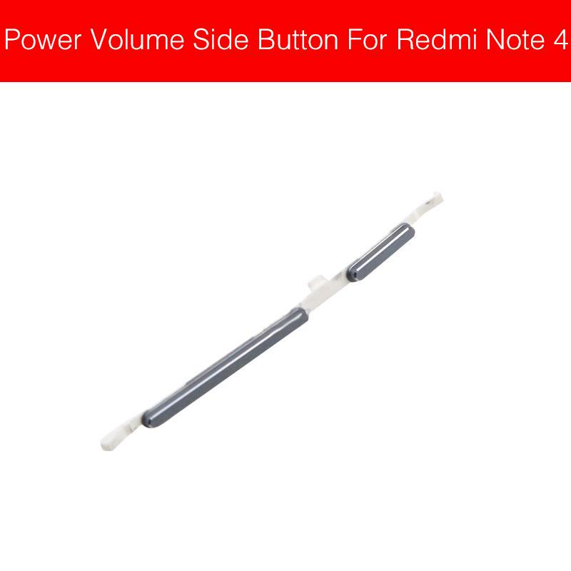 Volume Power Side Button For Xiaomi Redmi Note 7/Note 4x/Redmi 7/6/6A/5A/Redmi 4A 4X