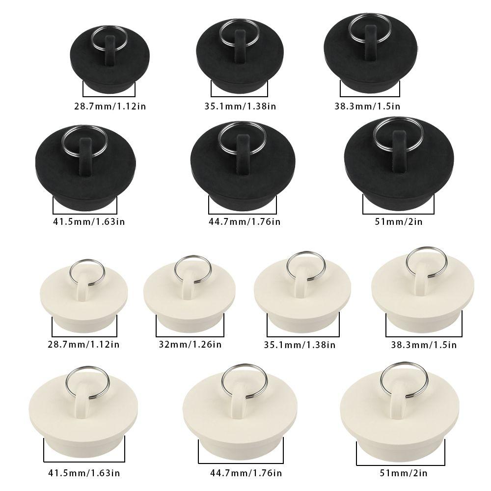 Kitchen Sink Bathtub Drainage Stopper Bath Tub Sink Water Stopper Floor Drain Plug Round Leakage-proof Plug Bathroom Accessories