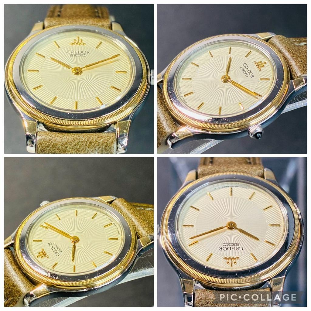 SEIKO Credor 18KT Quartz Gold Watch Dress [Excellent Condition, ] [2607Ss17]