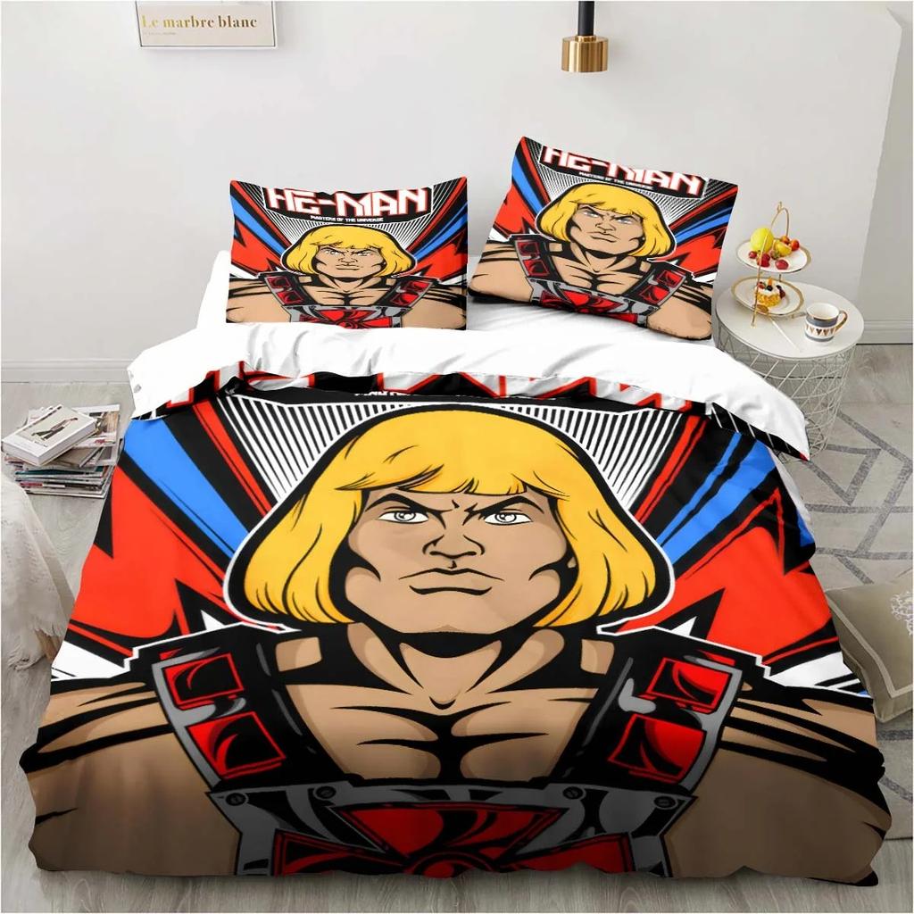 He Man And The Masters Of The Universe Bedding Set Exquisite Bed Supplies Set Duvet Cover Bed Comforter Set Bedding Set