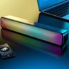 RGB Wireless Speaker Bluetooth-Compatible Desktop Speaker USB Powered Computer Speaker with Subwoofer High Volume for PC Laptop