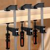 Morsetto a Rilascio Rapido per Legno Utensile Manuale per Falegnameria Morsetto Regolabile per Lavorazione del Legno Tipo F Clip di Fissaggio Facile da Installare
