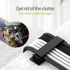 Self-Adhesive Cable Management Clips, Cable Organizers for Under-Desk TV, PC, and Ethernet Cables in Home Offices