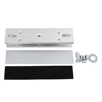 180kg U Shape Bracket Aluminum Alloy Rugged High Hardness Stable for Glass Door Electromagnetic