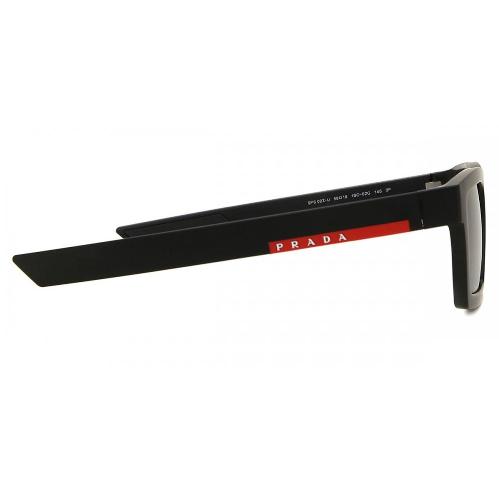 Prada Linea Rossa Ps02zsu Polarized 1bo02g Men Sunglasses