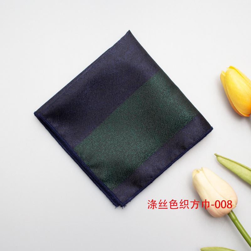 

Мужской карманный платок для костюма, толстое полосатое квадратное полотенце в стиле ретро для джентльмена