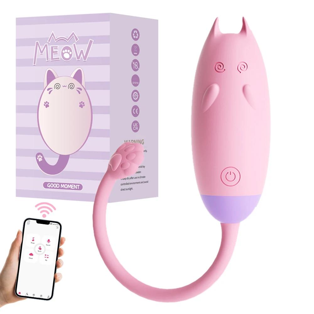 Wireless Bluetooth G Spot Vibrator for Women Dildo APP Remote Control Wear Vibrating Egg Clit Female Panties Sex Toys for Adults