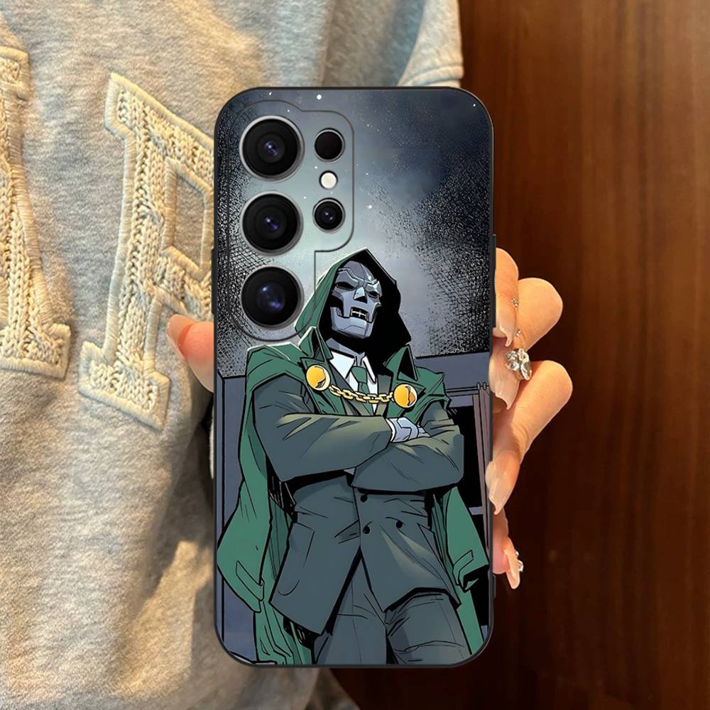 M-MF Rapper D-DOOM Phone Case For Samsung S 24 Fe 25 Ultra Plus 20 Lite 21 30 22 23 24 22 Ultra 5G Fundas