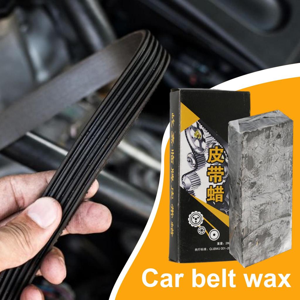 Car Belt Wax Auto Engine Belt Maintenance Wax Anti-Slip Protect Reducing Noise Maintenance Tool for Automobile Vehicle Car