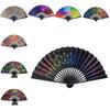 23 Cm Kung Fu Fan Large Dance Fan Japanese Style Hand Rave Fan Music