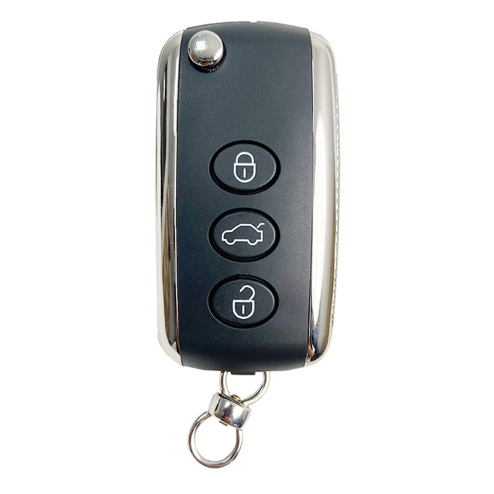 For Bentley Mulsanne Continental Hurtling Gt Flying Spur Kr55Wk45032 Flip Remote Key Fob Shell Case Replacement 3/4 Buttons