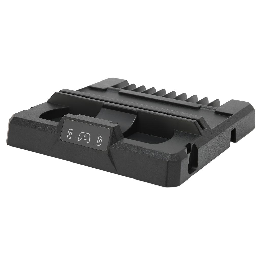 Controller Charging Dock Overcharge Protection Plug and Play Easy Access Charging Dock with 10 Game Card Slot for Switch
