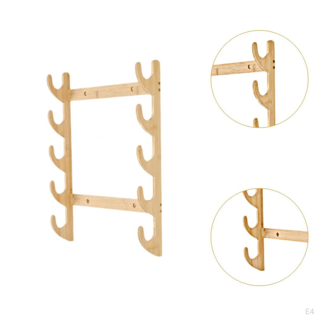 Bow Rack Wall Holder Classical Space Saving for Shopping Malls Retail Stores