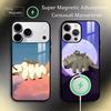 Fantasy-Tiertier-Muster Handyhülle Für iPhone17,16,15,14,13,12,11 Plus,Pro Magnetisch mit Magsafe Kabelloses Laden