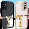 Cartoon Mofusand Case for Samsung Galaxy S25 Ultra Plus S24 S23 S22 S21 S20 FE A73 A72 A71 A56 A55 A54 5G A52 A52S 4G Soft Cover