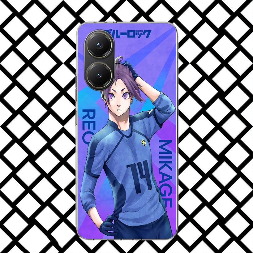 Hot Anime Blue Lock Phone Case for Xiaomi Poco F7 Ultra X7 X6 X5 Pro X4 Gt M8 M7 Redmi 15 15C 13 13C 12 12C Soft Cover Fundas Po