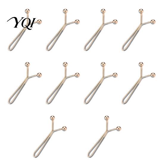 Pants Waist Adjuster 5/10Pcs Tightener for Pants, Reusable Cincher Clip Alloy Loose Jeans, No Sewing Trousers Leg Shortening Clamp Damage Free