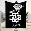 Roses Symbols Blanket Comfortable Suitable for Sofa Office Chair Seaside Four Seasons Universal Warmthful Decor Birthday Christmas Gift Blanket